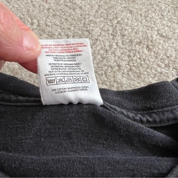 Vintage 2006 Bon Jovi Have a Nice Day Upcycled European Tour Tee Shirt in Black - Picture 8 of 10